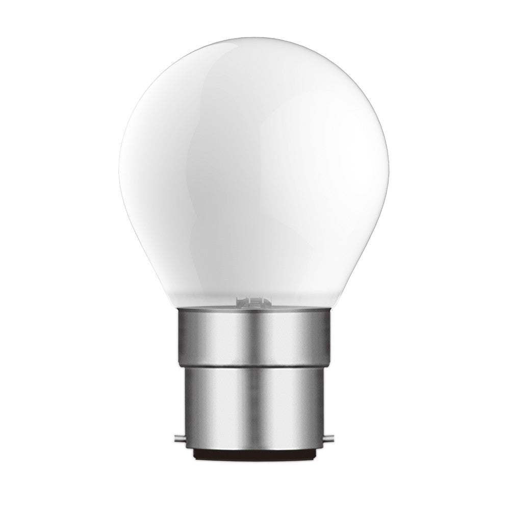 LED Golf Ball Bulb B22 4.5W 400lm Cool White - Opal