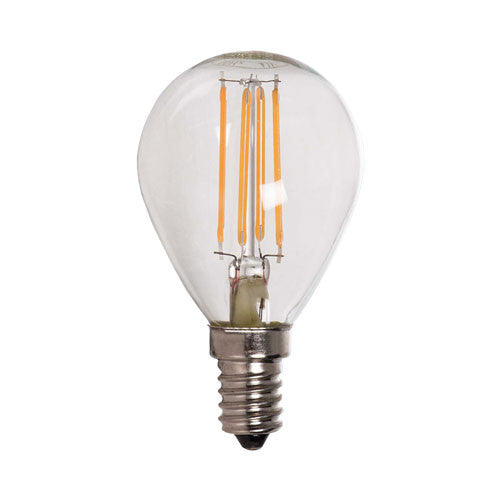Bright Star LED Filament Golf Ball Bulb E14 4W 360lm 2700K