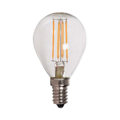 LED Filament Golf Ball Bulb E14 4W 360lm Warm White