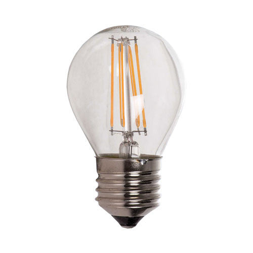 Bright Star LED Filament Golf Ball Bulb E27 4W 360lm 2700K – Livecopper