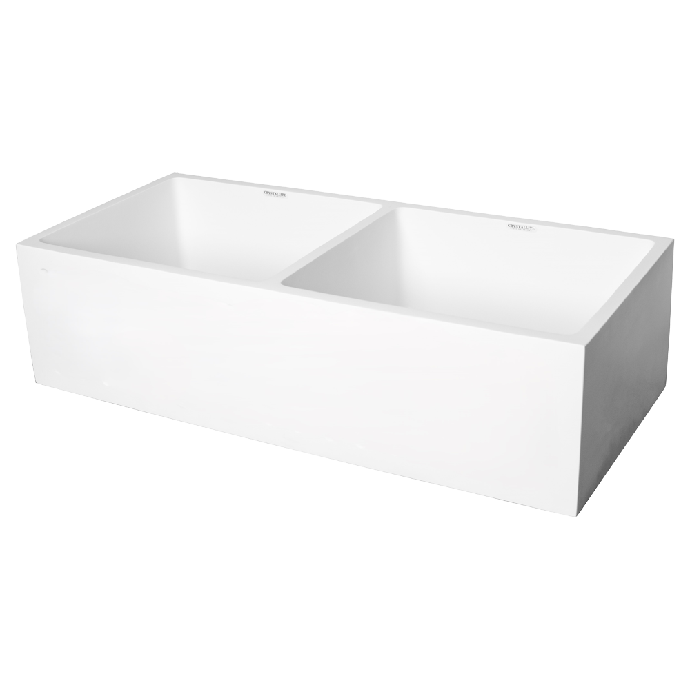Crystallite Bulter Luxury Double Sink