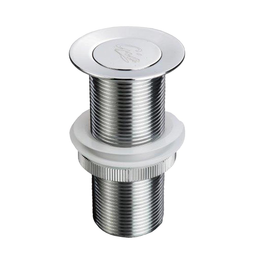 GIO Unslotted Basin Waste Long 32x110mm - Chrome