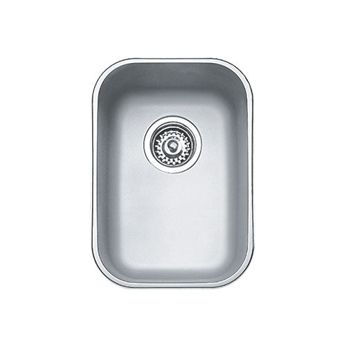 Teka Basico 280 Single Bowl Undermount Sink - Stainless Steel