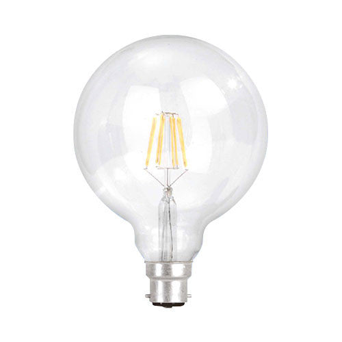 Bright Star LED Filament Bulb G125 B22 9W 950lm Cool White