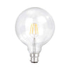 LED Filament Bulb G125 B22 9W 950lm Cool White