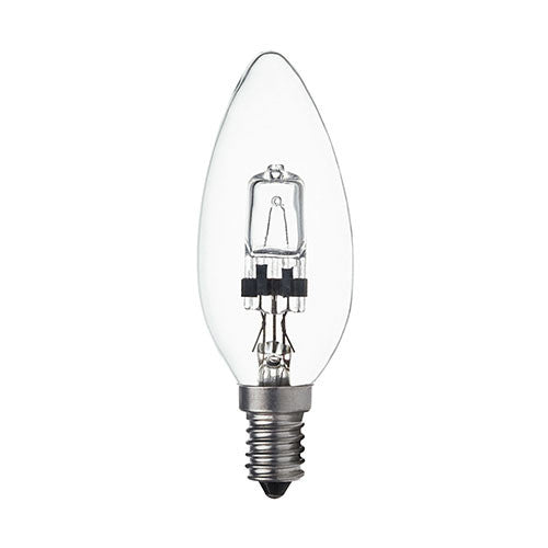 Halogen Candle Bulb C35 E14 42W 629lm Warm White
