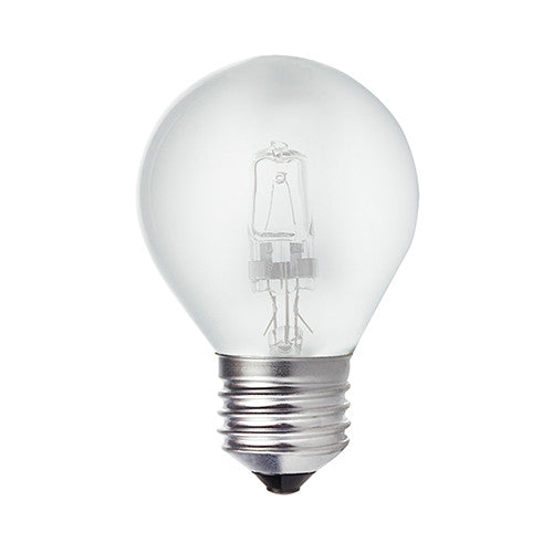 Halogen Golf Ball Bulb E27 42W 629lm Warm White - Frosted