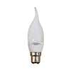 LED Flame Bulb B22 4.5W 360lm Cool White