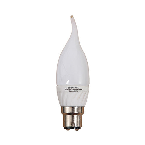 Bright Star LED Flame Bulb B22 5W 400lm 3000K