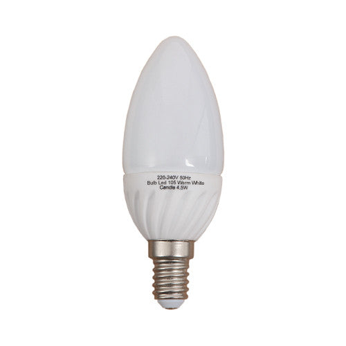 LED Candle Bulb E14 4.5W 360lm Warm White