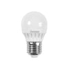 LED Golf Ball Bulb E27 4W 350lm Cool White - Frosted