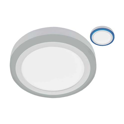 Circular Aluminium Alloy and Polycarbonate Cover LED Ceiling Fitting