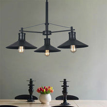 Load image into Gallery viewer, Classic Black Metal Chandelier
