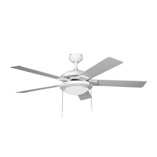Bright Star 5 Blade Ceiling Fan with Lights 1320mm - White