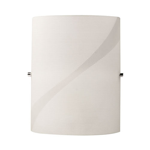 Bright Star Line Patterned Glass Wall Light
