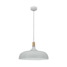Load image into Gallery viewer, Bright Star Metal Pendant With Wood
