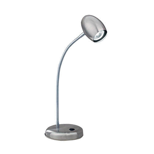 Bright Star Satin Chrome Desk Light