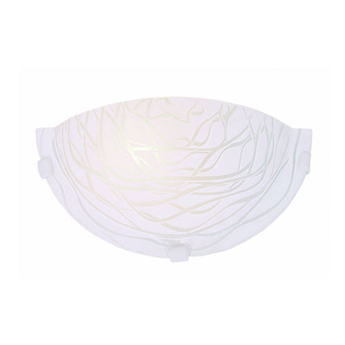 Organic Line Patterned Wall Light