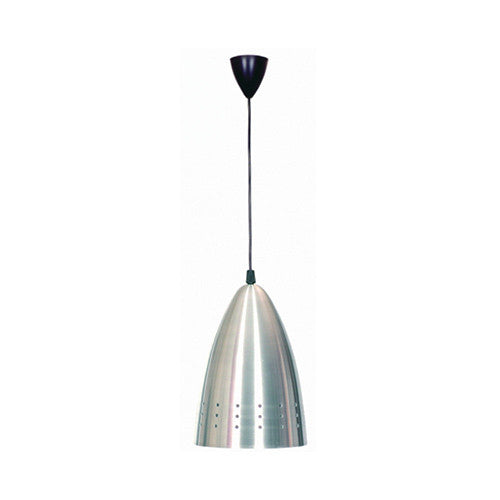 Bright Star Satin Dome Pendant with Holes