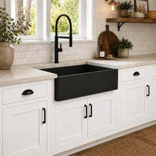 Load image into Gallery viewer, Two Tone Stone Butler Single Bowl Kitchen Sink
