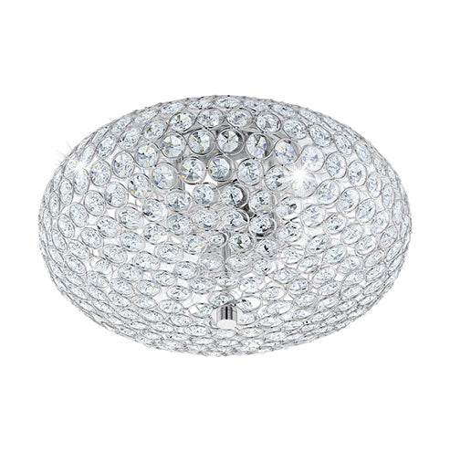 Clemente Crystal Ceiling Light 350mm