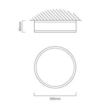 Load image into Gallery viewer, EGLO Palermo LED Ceiling Fitting 24W 2500lm 3000K - Chrome-Livecopper
