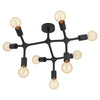 Bocadella 9 Light Ceiling Light  - Black