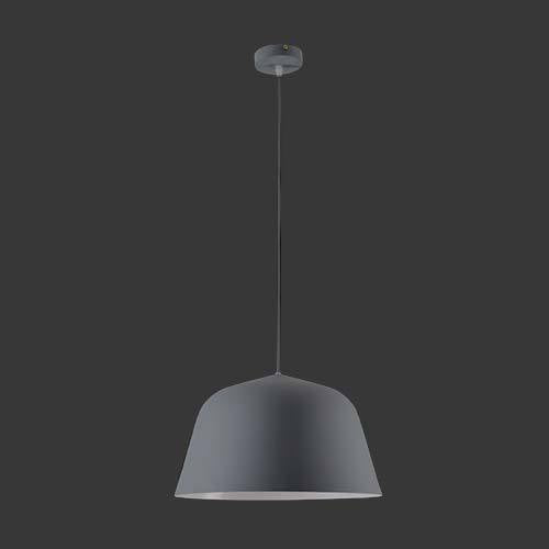 K. Light Cupcake Small Pendant - Grey