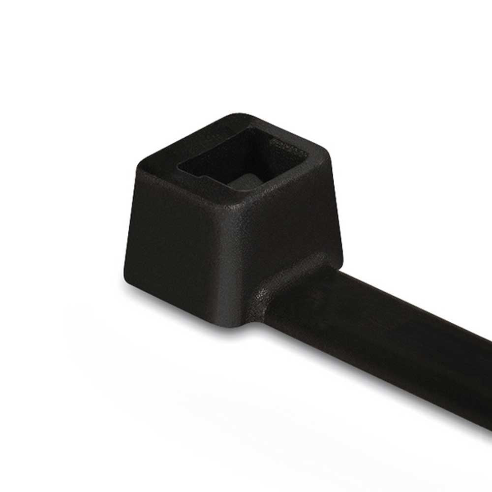 Tradeprice Cable Ties T50R 4.7 x 198mm - Black (100)