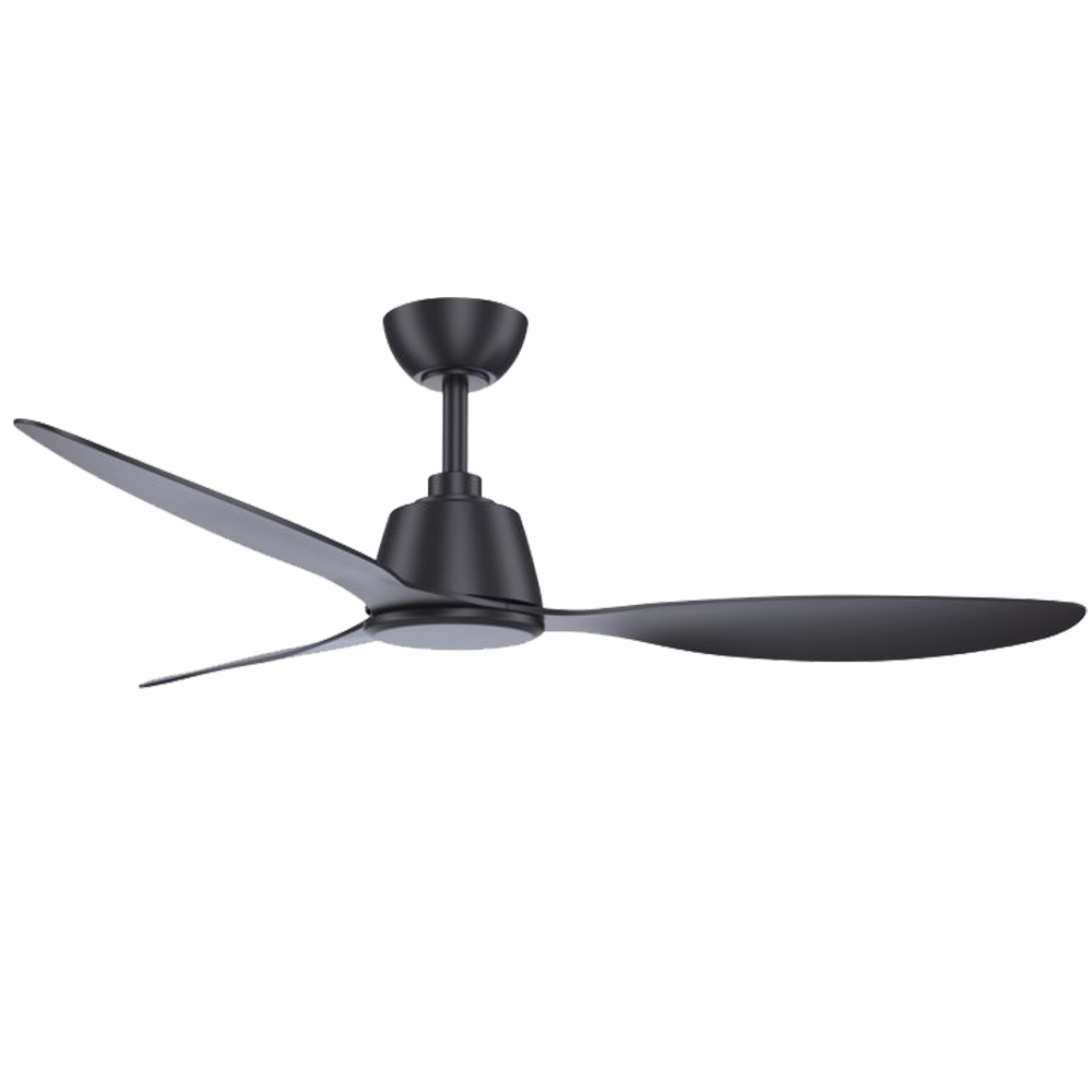 Solent Coastal Breeze 3 Blade Plastic Fan with Remote - Black
