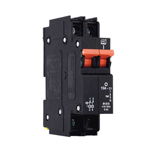 CBi Dual Mount Circuit Breaker C1 2 Pole 6kA - QF-2(13)