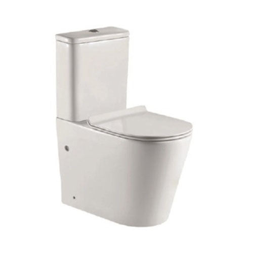 Vaal Entice Rimless Close-Coupled Suite - White