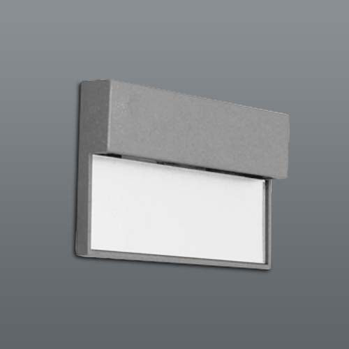 Spazio Card LED Matt Grey Foot Light