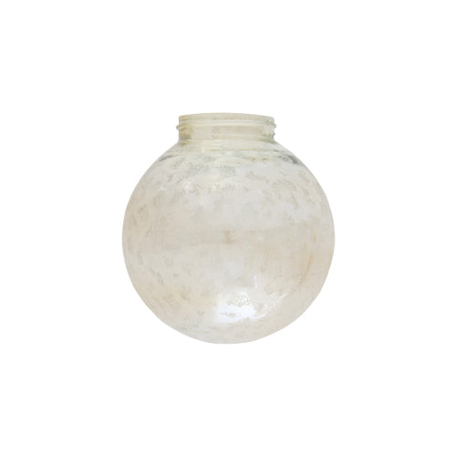 Eurolux Glass Bowl 200mm - Amber Iced-Livecopper