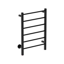 Load image into Gallery viewer, Bathroom Butler Contour 6 Bar Straight PTS Heated Towel Rail 530mm
