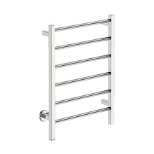 Load image into Gallery viewer, Bathroom Butler Contour 6 Bar Straight PTS Heated Towel Rail 530mm
