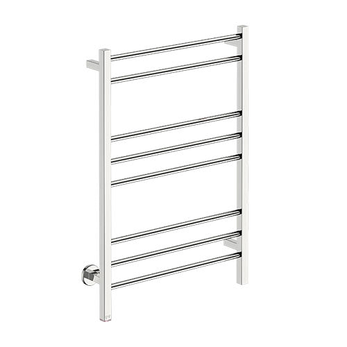 Bathroom Butler Contour 8 Bar Straight PTS Heated Towel Rail 650mm-Livecopper