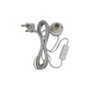 Tradeprice Lamp Holder with Switch Cord Set E27 8m - White