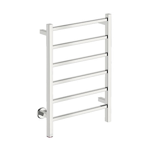 Bathroom Butler Cubic 6 Bar Straight PTS Heated Towel Rail 530mm