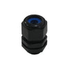 Cable Gland No.0 Flat Black with Blue Grommet