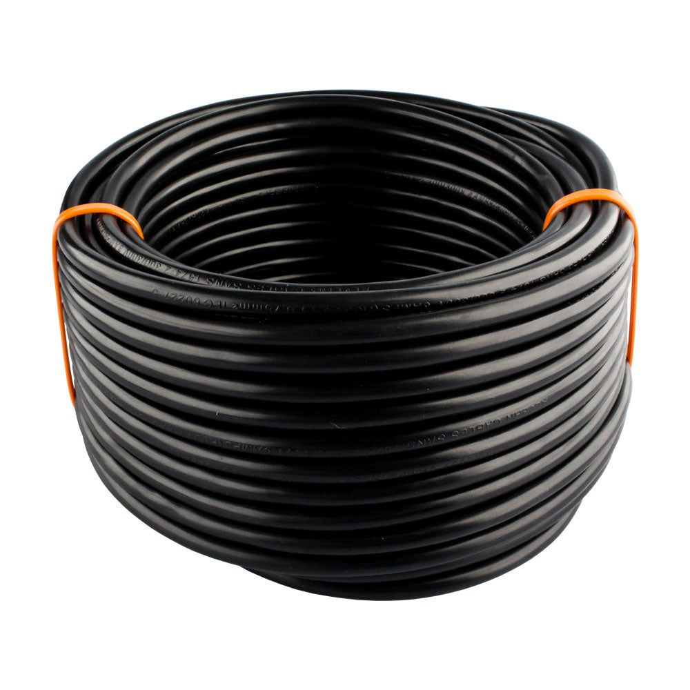 Tradeprice Prepack Cabtyre Cable 1.5mm x 3 Core Black - 5 to 100m