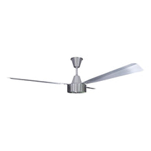 Load image into Gallery viewer, Solent Maxima 3 Blade Ceiling Fan 1400mm - Brushed Aluminium
