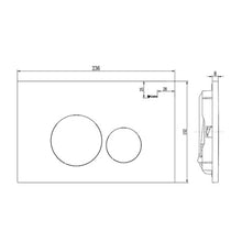 Load image into Gallery viewer, Cobra Cistern Actuator Plate Round
