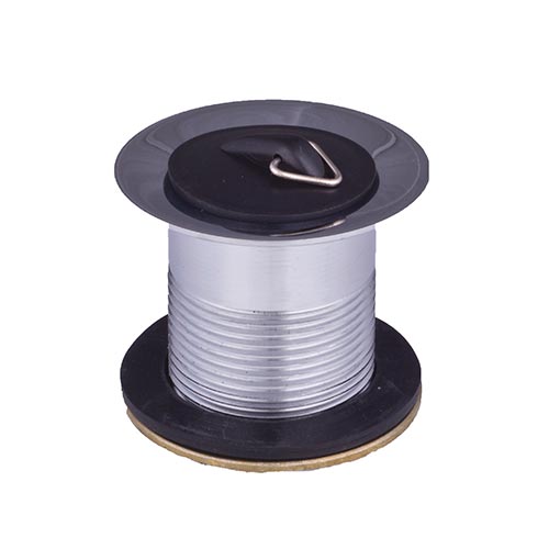 Comap Unslotted Basin Waste with Rubber Plug