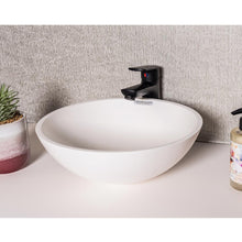 Load image into Gallery viewer, Crystallite Stone Round Basin Small
