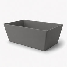 Load image into Gallery viewer, Two Tone Stone Cubus Countertop Vanity Basin
