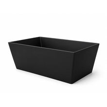 Load image into Gallery viewer, Two Tone Stone Cubus Countertop Vanity Basin

