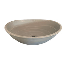 Load image into Gallery viewer, Two Tone Stone Curva ThruColour Countertop Vanity Basin
