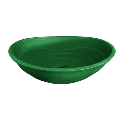 Two Tone Stone Curva ThruColour Countertop Vanity Basin