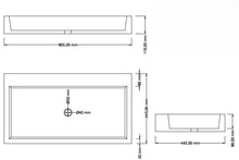 Load image into Gallery viewer, Crystallite D-Cube Luxury Large Basin
